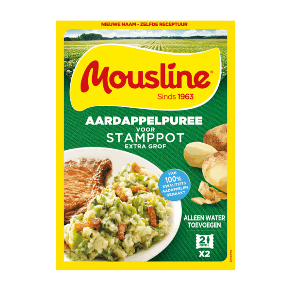 Mousline Aardappelpuree voor Stamppot - PLUS