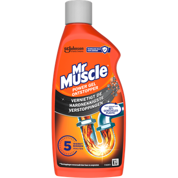 Mr Muscle Power Gel Ontstopper - JUMBO