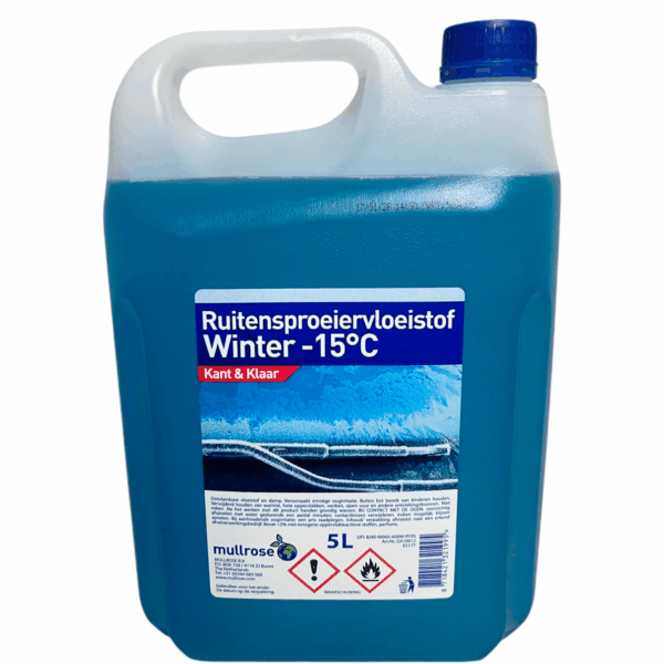 Mullrose Ruitenvloeistof winter -15ºC - PLUS