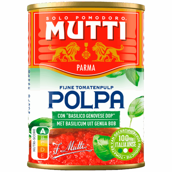 Mutti Polpa Basilicum - PLUS
