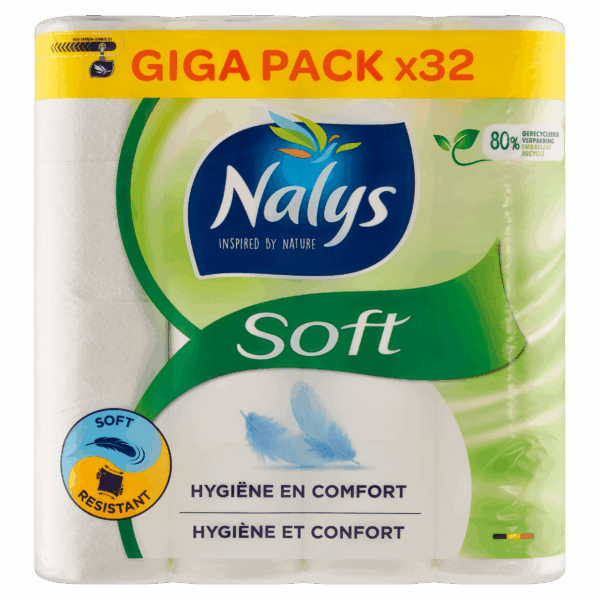 NALYS Soft hybride toiletpapier - PLUS