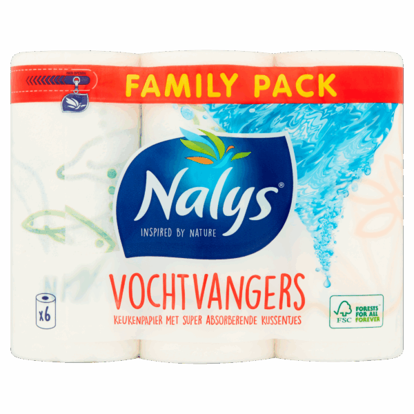 NALYS Vochtvangers Keukenpapier - PLUS