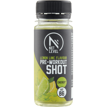 NXT Level Lemon Lime Flavour Pre-Workout Shot - JUMBO
