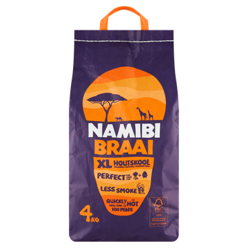 Namibi Braai Houtskool XL - JUMBO