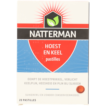 Natterman Hoest En Keel Pastilles - JUMBO