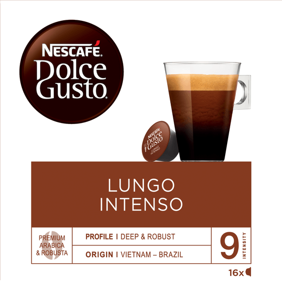 Nescafé Dolce Gusto Lungo Intenso Sterkte 9 - Dirk