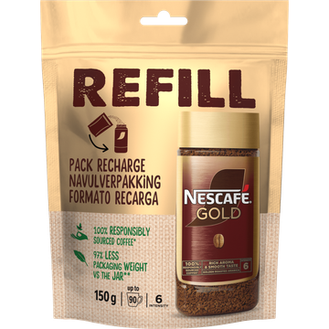Nescafé Gold Navulverpakking - JUMBO