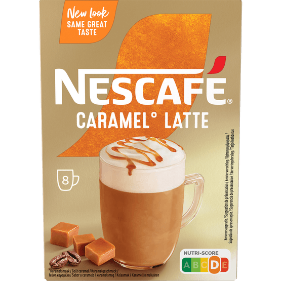 Nescafé Oploskoffie caramel latte 8 koppen - Dirk