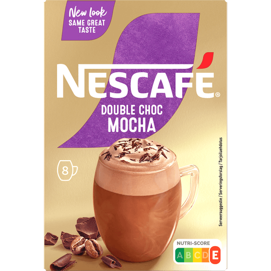 Nescafé Oploskoffie double choc mocha - Dirk