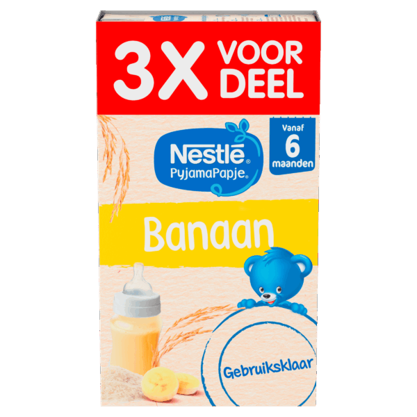Nestlé 6+ PyjamaPapje banaan - PLUS