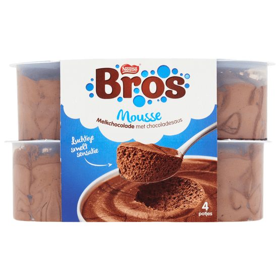 Nestlé Bros melkchocolade mousse - Dirk