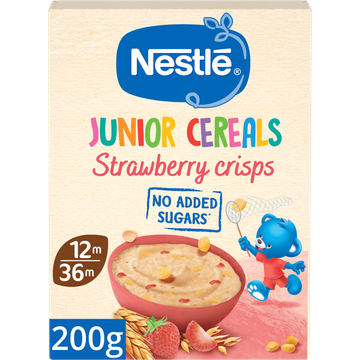 Nestlé Junior Cereals Strawberry Crisps 12m-36m - JUMBO