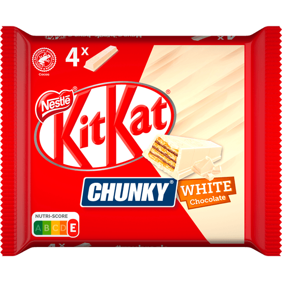 Nestlé Kitkat chunky white 4 stuks - Dirk