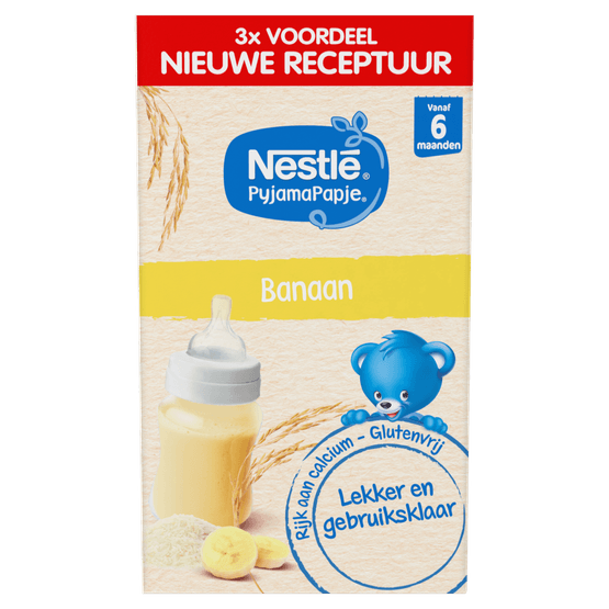 Nestlé Pyjamapapje banaan 6+ maanden - Dirk
