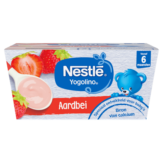 Nestlé Yogolino 6+ maanden aardbei - Dirk