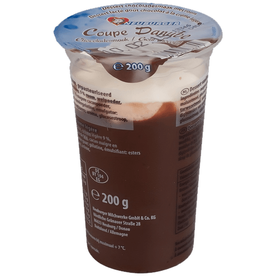 Neuburger Chocolade toetje met room - Dirk