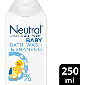 Neutral 0% Baby Shampoo Parfumvrije - JUMBO