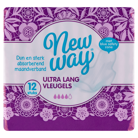 New Way Maandverband ultra lang met vleugels - Dirk