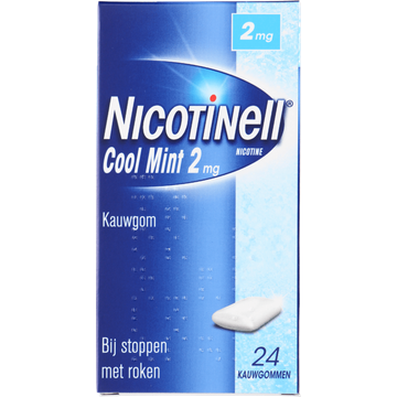 Nicotinell Cool Mint kauwgom
