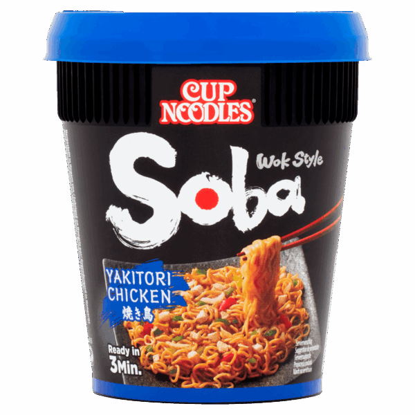 Nissin Soba cup Yakitori chicken - PLUS