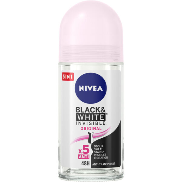Nivea Black & White Original Deodorant Roller - Albert Heijn