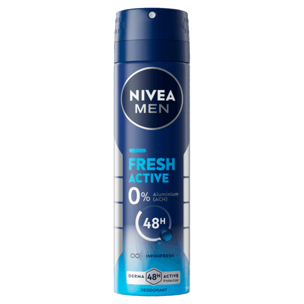 Nivea For Men Deo spray fresh active - PLUS