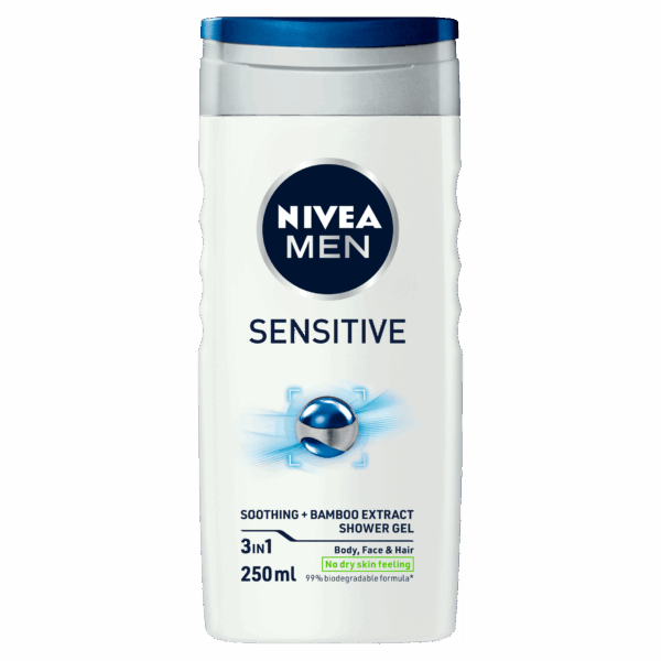 Nivea For Men Douchegel Sensitive - PLUS