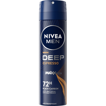 Nivea Men Deep Black Carbon Espresso 48h Anti-Transpirant - JUMBO