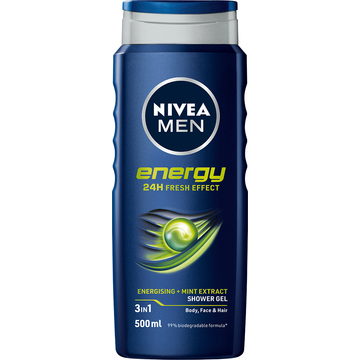 Nivea Men Energy Shower Gel - JUMBO