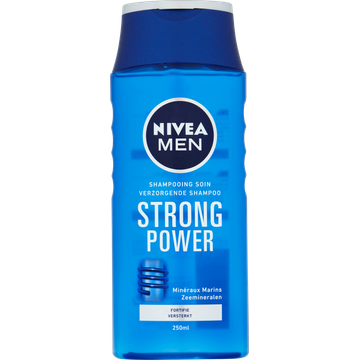 Nivea Men Verzorgende Shampoo Strong Power 250 ml - JUMBO