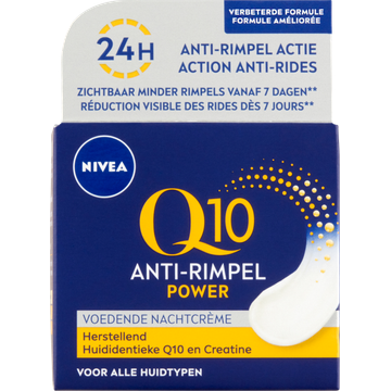 Nivea Q10 Anti-Rimpel Power Nachtcrème - JUMBO