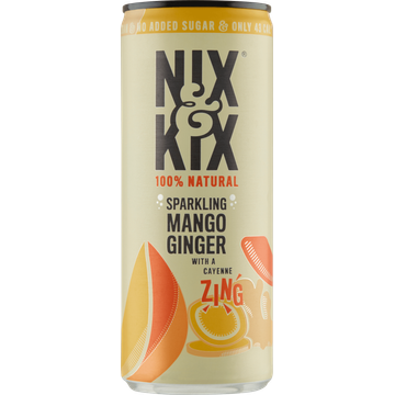 Nix and Kix Sparkling Mango Ginger - JUMBO