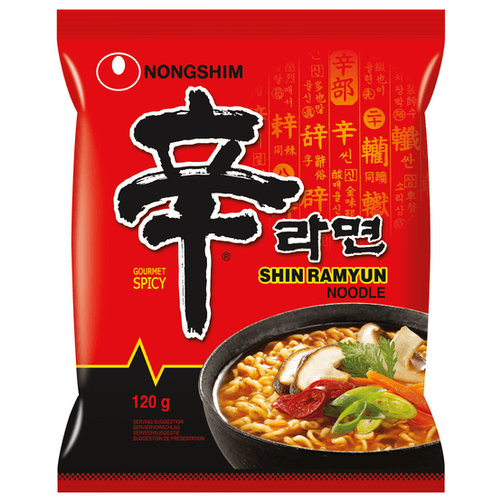 NongShim Noedels shin ramyun hot - Dirk