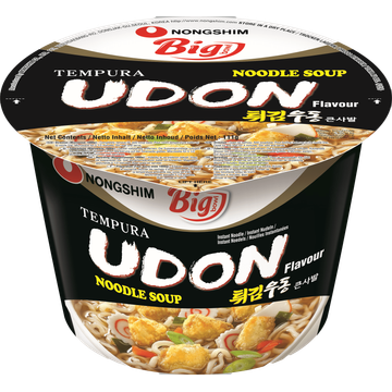 Nongshim Instant Noodles Tempura Udon Big Bowl - JUMBO