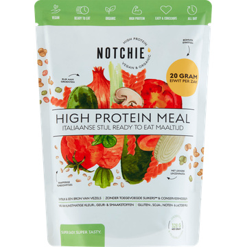 Notchie High Protein Meal Italiaanse Stijl Ready to Eat Maaltijd - JUMBO
