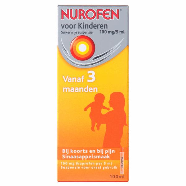 Nurofen Kind (suikervrij) - PLUS