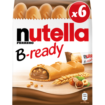 Nutella B-Ready 6 Stuks - JUMBO