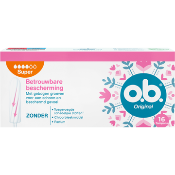 O.B. Original Tampons Super - JUMBO