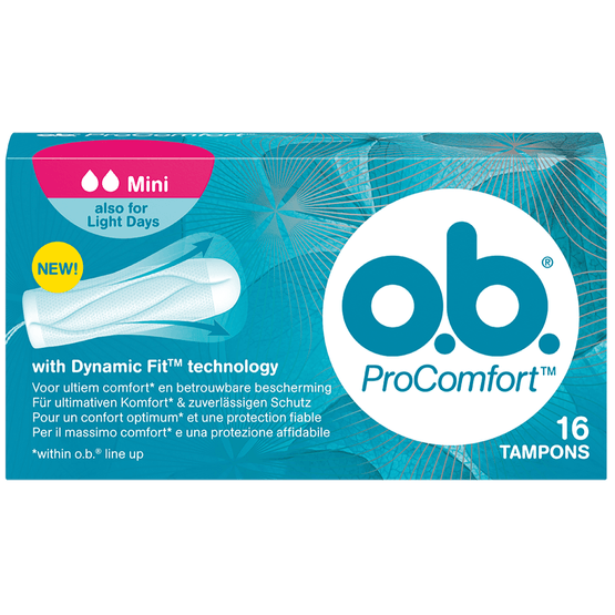 O.B. Tampons pro comfort mini - Dirk