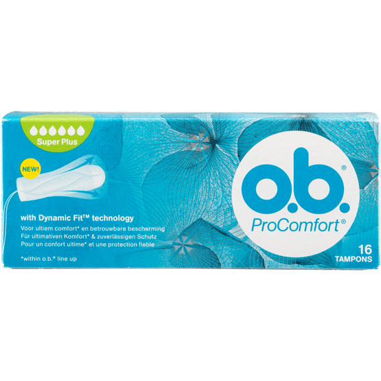 O.B. Tampons pro comfort super plus - Dirk