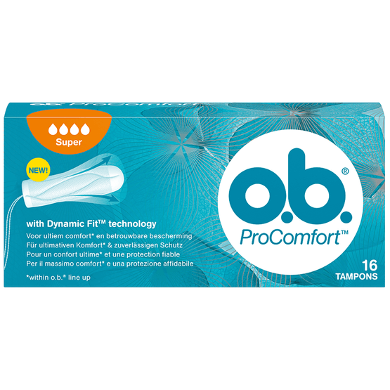 O.B. Tampons pro comfort super - Dirk