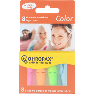 Ohropax Color oordopjes - JUMBO