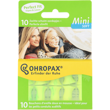 Ohropax Mini soft oordopjes - JUMBO