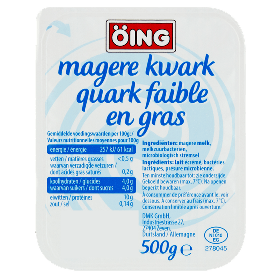 Oing Magere kwark - Dirk
