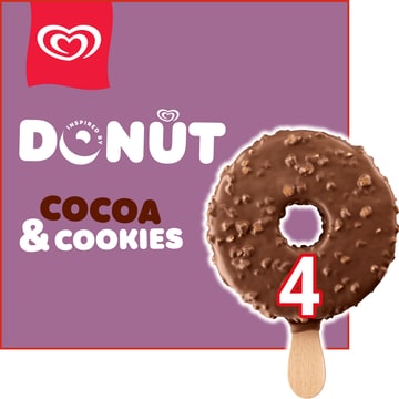 Ola Donut IJs Cocoa & Cookies - JUMBO