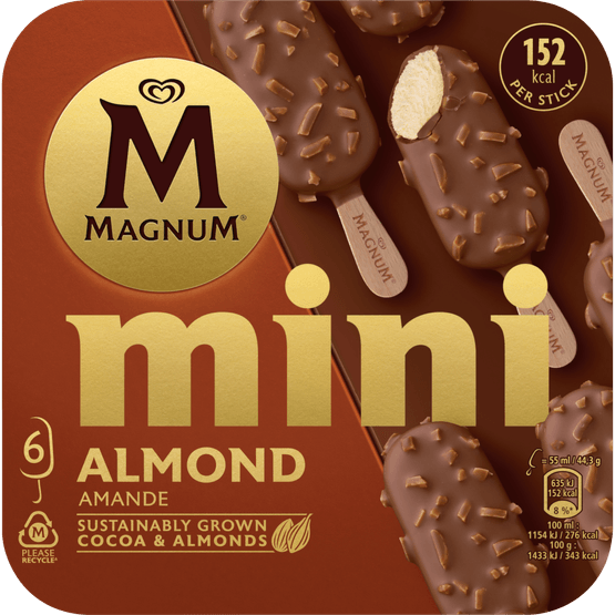 Ola Magnum mini almond - Dirk