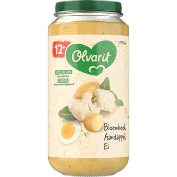 Olvarit 12+ Maanden Bloemkool Aardappel Ei - JUMBO