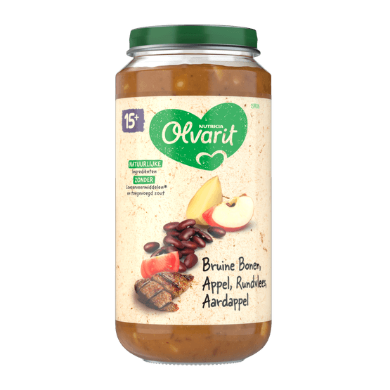 Olvarit 15+ Maanden Bruine Bonen Rund Aardappel - Dirk
