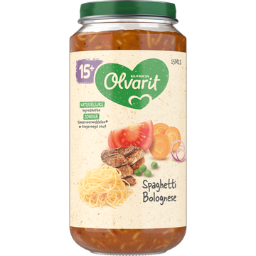 Olvarit 15+ Maanden Spaghetti Bolognese - JUMBO