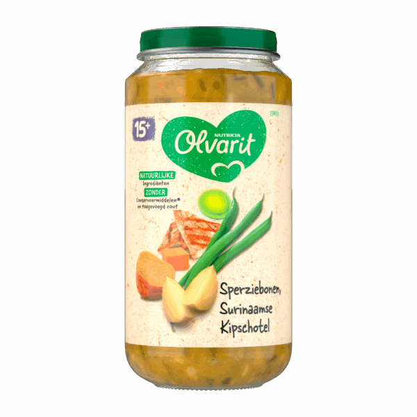 Olvarit 15+mnd Surinaamse Kipschotel - PLUS
